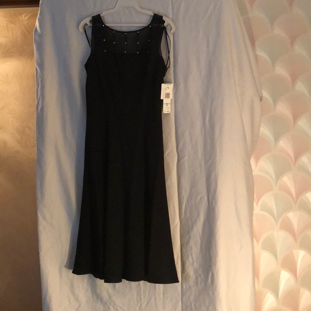 Black cocktail dress
